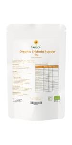 Organic Triphala Powder for Gut Health - 500g