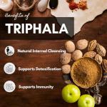 Triphala Capsules with Amla, Haritaki & Bibhitaki