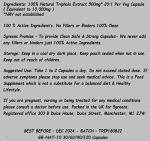 Triphala Capsules - 10x Stronger Extract, Vegan