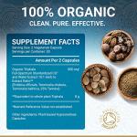 Organic Triphala Capsules – 100% Vegan Supplement