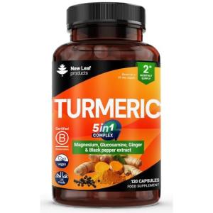 High Strength Turmeric 5-in-1 Complex Capsules