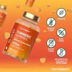 Turmeric Gummies with Ginger and Black Pepper, 60 Count