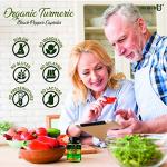Organic Turmeric Curcumin with Black Pepper Capsules