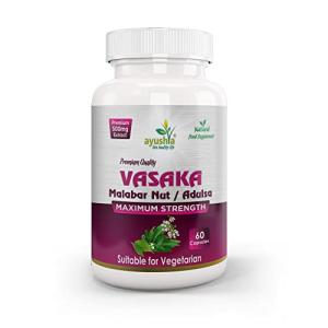 Ayushya Vasaka Adulsa Capsules - 60 Count