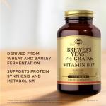 Solgar Brewer's Yeast with Vitamin B12, 250 Tabs