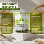 Pure Brewer’s Yeast Powder - 500g B Vitamin Boost