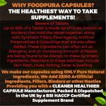 FoodPURA 90 Pure Brewers Yeast Capsules 600mg