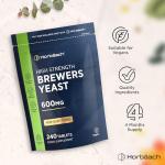 Brewers Yeast Tablets 600mg - 240 Count