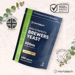 Brewers Yeast Tablets 600mg - 240 Count