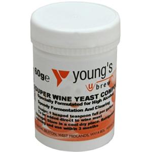 Youngs Brew Super Wine Yeast for High Alcohol