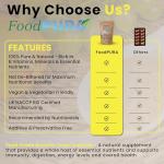 FoodPURA 90 Pure Brewers Yeast Capsules 600mg