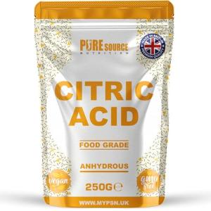Pure Source Nutrition Citric Acid Bath Bombs 250g