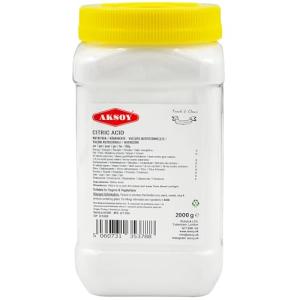 Aksoy Citric Acid 2KG - Food Grade & Versatile