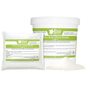 Citric Acid Fine Grade, GMO Free, 250g-10kg