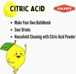 Citric Acid Powder - Food Grade, Non-GMO, 2300g