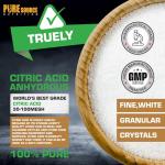 Pure Source Nutrition Citric Acid Bath Bombs 250g
