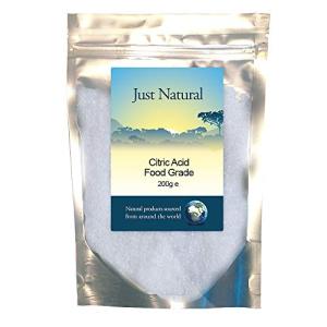 Just Natural Food Grade Citric Acid 200g