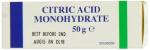Citric Acid Monohydrate 50g Pack