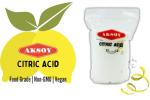 Aksoy Food Grade Citric Acid Powder 3200g
