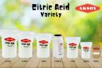 Aksoy Food Grade Citric Acid Powder 3200g