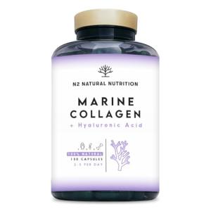 Marine Collagen & Hyaluronic Acid Supplement - 150 Caps