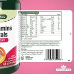 Nature's Aid Multivitamins with Iron - 90 Softgels