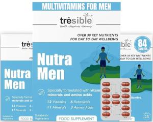 Tresible Men's Multivitamin Tablets - 84 Count
