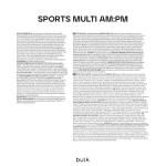 Sports Multi AM:PM Capsules, 120 Count