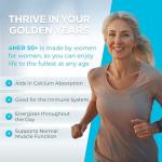 Vegan Multi Vitamins for Women 50+ - 60 Tablets