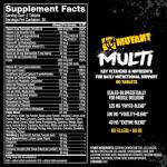 MUTANT Multi - High Potency Vitamins for Lifters