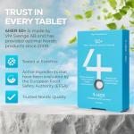 Vegan Multi Vitamins for Women 50+ - 60 Tablets