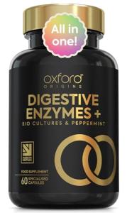 10-in-1 Digestive Enzyme with Probiotics & Peppermint