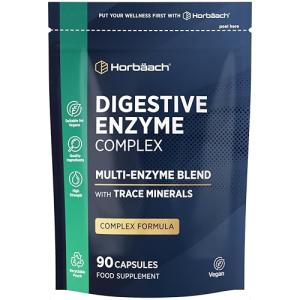 Digestive Enzymes with Trace Minerals | 90 Vegan Caps