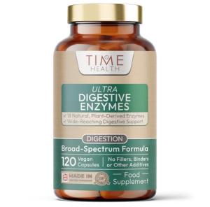 Natural Digestive Enzymes Complex – 120 Capsules