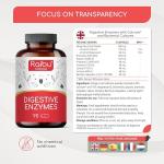 Digestive Enzymes with Probiotics - 90 Capsules