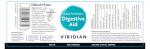 Viridian High Potency Digestive Aid, 150 Caps