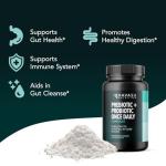 Prebiotic and Probiotic Digestive Support Capsules