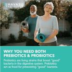 Prebiotic and Probiotic Digestive Support Capsules