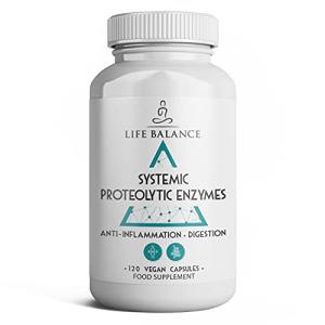 Powerful Vegan Proteolytic Enzymes - 120 Capsules