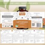 High-Strength Nattokinase Capsules - 240 Count