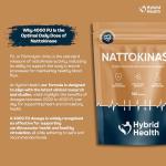 Hybrid Health Nattokinase - Vegan Cardiovascular Support Tablets