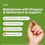 Nattokinase Arterial Support with Oregano and Motherwort
