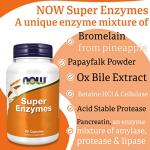 Now Foods Super Enzyme 90 Capsules - Non-GMO