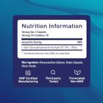 Alpha GPC Choline 600mg Brain Support Capsules