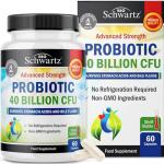 40 Billion CFU Probiotics for Gut Health