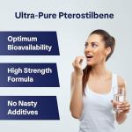 Pterostilbene 150mg Antioxidant Supplement - 60 Capsules