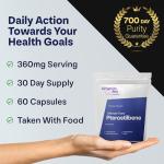 Pterostilbene 150mg Antioxidant Supplement - 60 Capsules