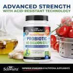 40 Billion CFU Probiotics for Gut Health