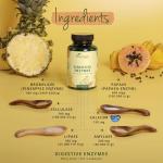 Plant-Based Digestive Enzyme Supplements – 120 Capsules