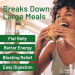 Cura Nutrition Curazyme Ultra Digestive Enzymes 90 Capsules